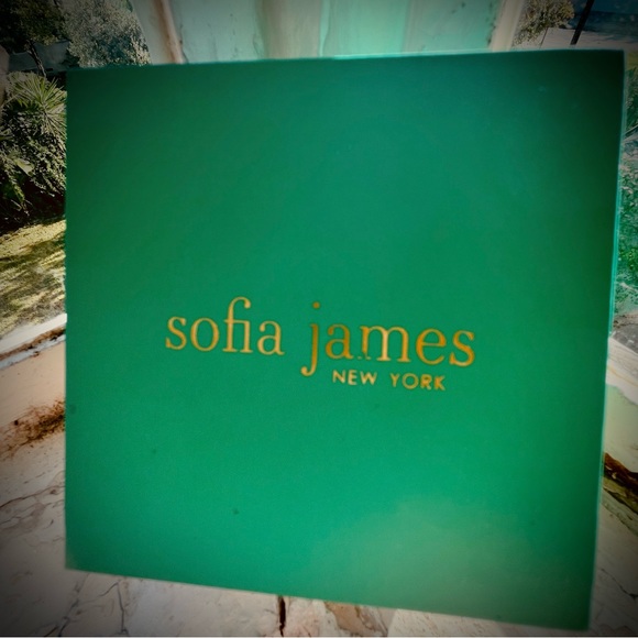 Sofia James — Rose-Gold Toned Hoop Earrings (NIB) - Picture 3 of 7